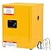 Migoda Flammable Storage Cabinet,17x17x22 Safety Cabinet,Explosion Proof Cabinet for Commercial Industrial and Home Use