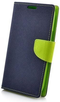 ONLINE INDIA Blue Mercury Fancy Diary Wallet Flip Case Back Cover for (Samsung Galaxy J Max) Tablet 7 inch - Blue