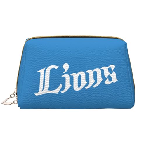 埼玉西武ライオンズ 化粧品バッグ 化粧ポーチ レザー 防水 便利 化粧品収納 お手入れ簡単 ジッパー 筆箱 筆入れ 収納バッグ 化粧袋 大容量 家庭用 旅行用