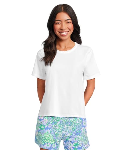 Lilly Pulitzer Women's Clairmont Crochet Trimmed,...