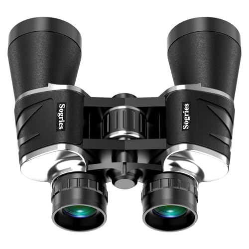 Binoculars for Adults High Powered with Phone Adapter, Tripod & Tripod Adapter, BAK4 Prism, Super Bright & Waterproof - Wide View for Bird Watching, Hunting, Hiking, Travel, Low Light Vision