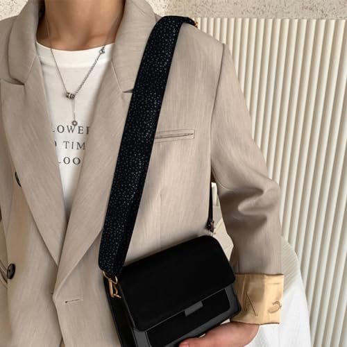 Image of Purse Strap Crossbody Shoulder Canvas Straps 1.5 inch Wide Replacement Adjustable Aesthetic Cute for Women Girls Bag