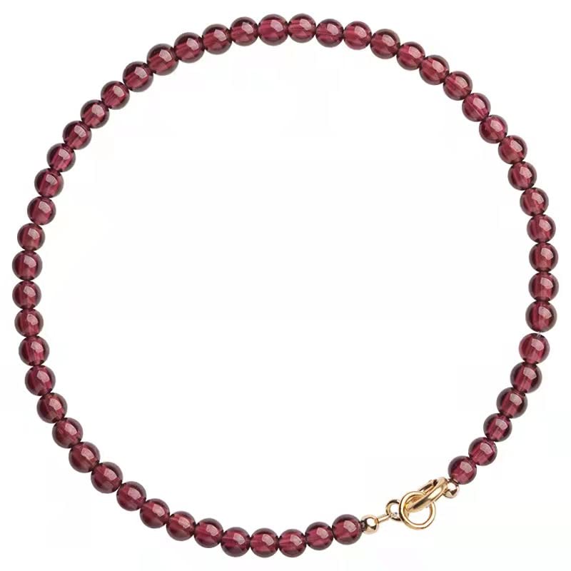 Garnet naturel violet 4mm pour remplacer vos perles synthétiques