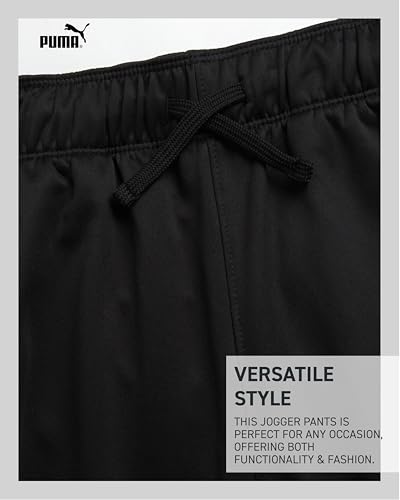 PUMA Boys Sweatpants - Performance Boys Jogger Pants with Drawstring & Pockets - Soft Fleece Athletic Sweatpants (Sizes 8-20)3