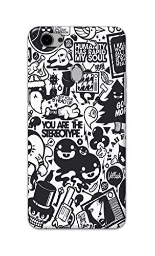 Image of Printed Hard Back Cover Case for Oppo F7 Back Cover (Mixed Cartoon) -702