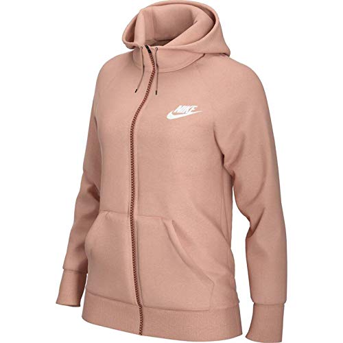 Nike W NSW Essntl FZ FLC, Felpa Cappuccio Donna