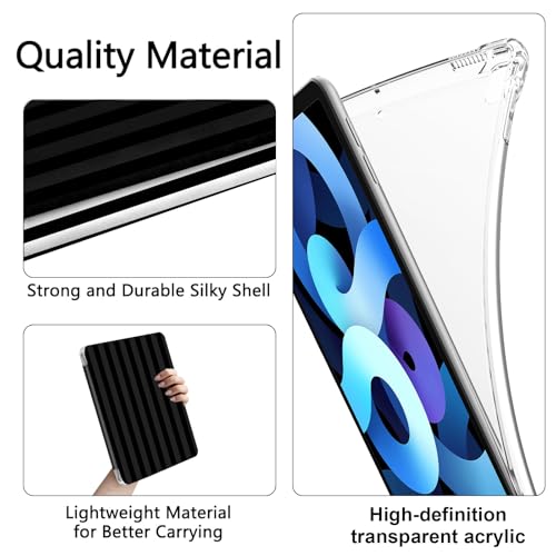 Protection iPad 11 A16 transparente antichoc - Étui tablette 10e génération avec support - 4