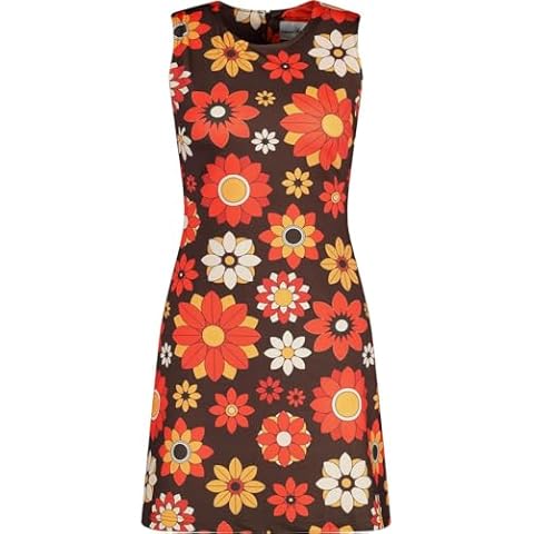 Madcap England 60s Mod Sleeveless Mini Dress Cover