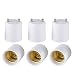 Onite 6 PCS GU24 to E26 E27 Adapter for LED Bulb, Converts your Pin Base Fixture to Standard Screw-in Lamp Socket