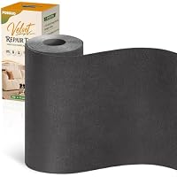 POSGUO 4" x 79" Self Adhesive Couch Patch Repair Fabric Velvet Tape