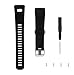 WWEINISITE Armband für Garmin vívosmart HR +, Soft Silikon Ersatzarmband für Garmin vívosmart HR Plus (Schwarz)