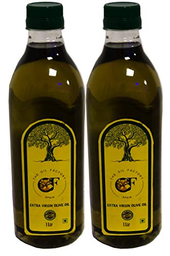 Image of The Oil Factory Extra Virgin Olive Oil - 1 LTR Pack of 2