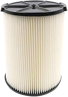 Standard Wet/Dry Vac Filter VF4000 for ridgid Vacs 5 Gallons and Larger Vacuum Cleaner, Replacement VF4000 Filter,also fit craftsman 17816,1 Pack