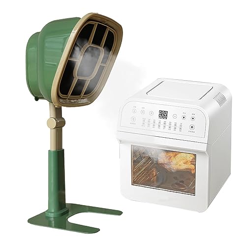 Ziurmut campana extractora, campana extractora ajustable con fuerte succión y bajo ruido, 3200 TR/min filtrante de humos de cocina, casa, barbacoa, olla caliente