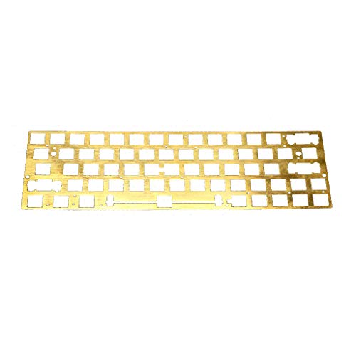 Plaque GH60 en aluminium anodisé Costar pour clavier mécanique custom durable
