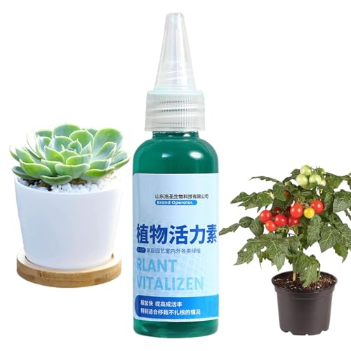 de Planta - Alimento Para Plantas Tropicales de Interior - Activador Concentrado para Enraizamiento Crecimiento de Plantas de Interior Hidropónico Césped Flores Frutas