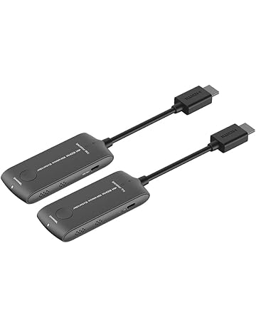 FOURKAY Mini 5G Wireless HDMI System 4K60Hz with up to 20m Range. Compatible with SkyQ, Virgin UHD and AppleTV 4K. HDCP 2.2 HDMI 2.0