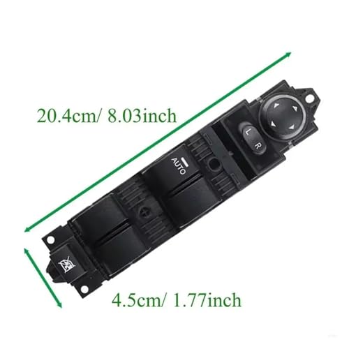 Panneau de commande de vitre dynamoélectrique BBM266350 interrupteur DWS-888