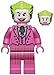 LEGO DC Superheroes: Joker Minifigure with Pink Suit and Crowbar
