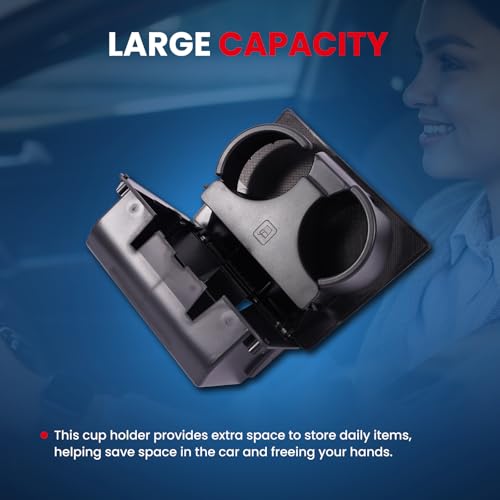 Portavasos MOCA negro compatible Ford Super Duty 2008-2016 miniatura 4