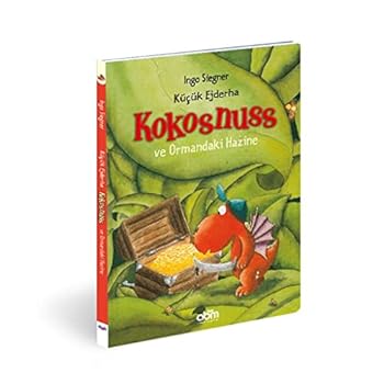 Paperback Kucuk Ejderha Kokosnuss ve Ormandaki Hazine (Karton Kapak) [Turkish] Book