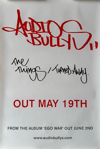 Audio Bullys Poster 52x76cm - Solution Déco pour Habiller un Mur Vide avec du Style