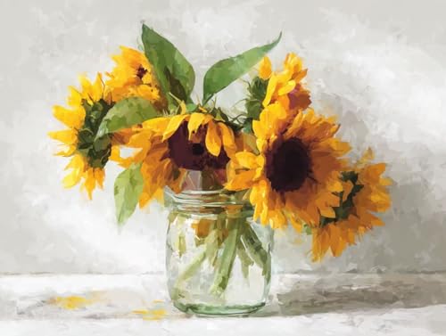 GSҌ DIY ANG̋hGLbgAPaint by NumbersqƑlnhhGЂ܂̉ԕrCeAyCgoCio[ G|XgXDIY`ACeA Ƃ̕ǂ̑A20x30cm/8x12C`(t[