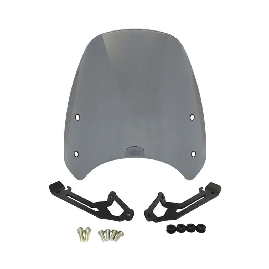 Parabrisas De Motocicleta para Scrambler 16+, Deflector Aire Ajustable Parabrisas