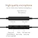 MAXROCK iPhone 13/14 Earphones Wired in Ear Sleep Lightning Earbuds (Apple MFi Certified) Sleep Headphones with Microphone/Remote for iPhone 12/11/Pro Max/Xr/Xs Max/X/8/7 - Black