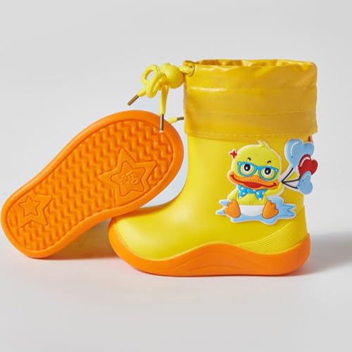 IWIHMIV Kids Rainboots Girls' Rain Boots Boys Rainboots Kids Rain Boots Toddler Rain Shoes Children Boots for Boys and Girls3
