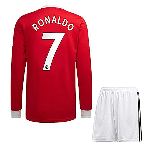Man U FULLHAND Football Jersey with Shorts 2021-2022 Football -(Mens & Kids) Football