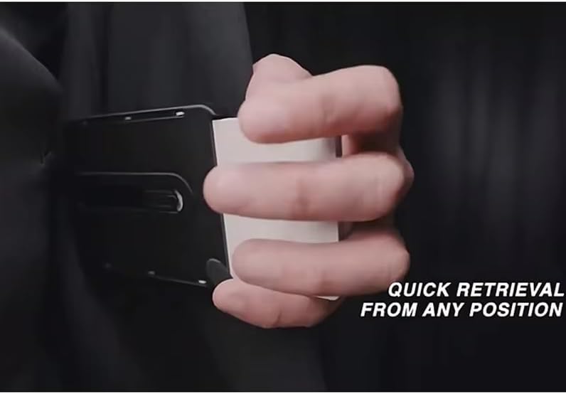 SUMAG Manipulation Card Ejector Magic Tricks for Professional Magicians Discreet Card Holder Card Production Vanishing Magic Stage Illusions Gimmicks Props