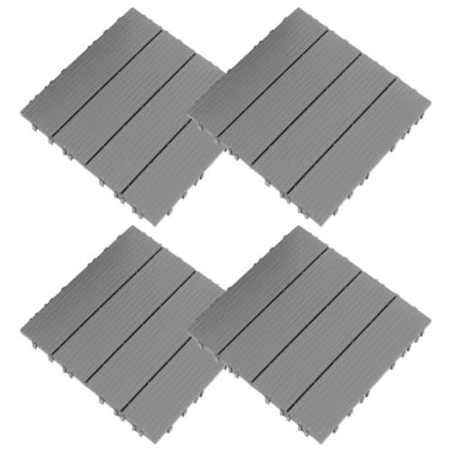 Azulejos entrelazados de plástico PP con base drenante para jardín exterior