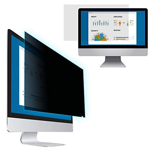 Ephy 4 en 1 Intimidad/Antirreflejos/Anti-Blue Luz/Antibacterias para Portátil TFT PC de Sobremesa LC Pantalla LED - 4 en 1, 24W9 - (24" 16:9-532mm x 298mm)