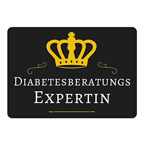 Preisvergleich Produktbild Multifanshop Mousepad Diabetesberatungs Expertin schwarz
