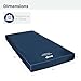Drive Medical FoamQuick'n Easy Comfort Mattress, Blue