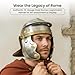 Armor Imperial Gallic 'H' Roman Helmet - One Size - Metallic Armour