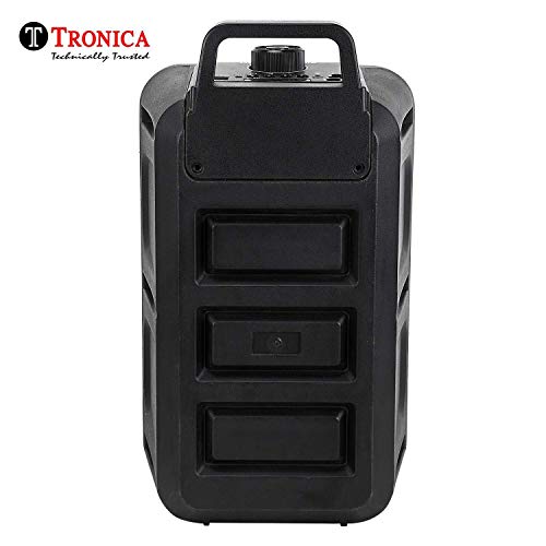 Image of Tronica VIBRA 20 Watt 6.5 Channel Wireless Bluetooth Party Speaker (Jet Black)