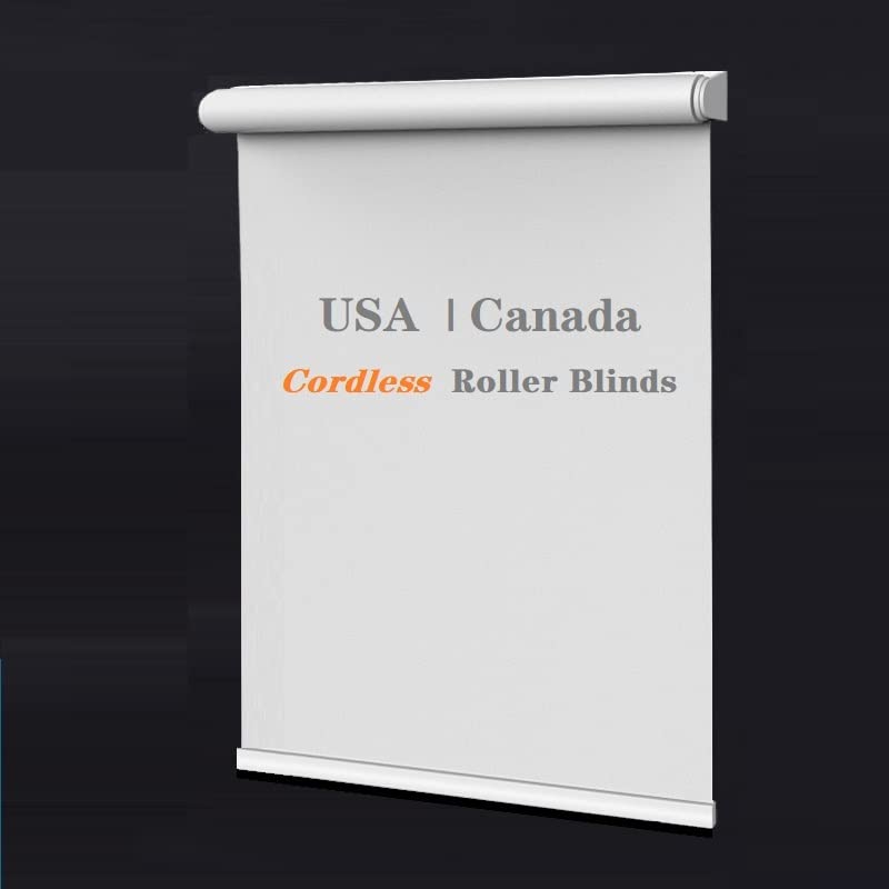 KARLLEO Cordless Blinds Solar Roller Shades for Window Light Blocking Insulated Curtain for Home (L5 sone, Contact us)