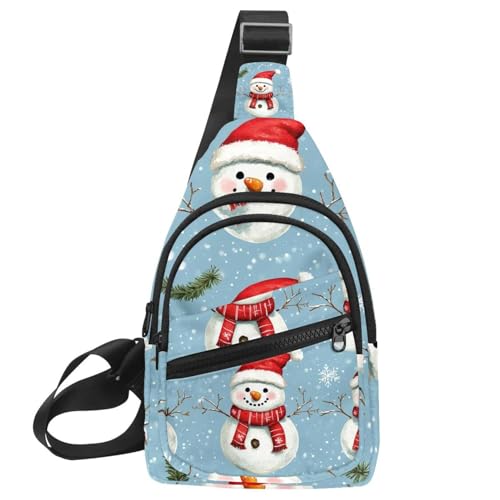 Sac à bandoulière Merry Christmas réglable idéal pour vos voyages et le vélo