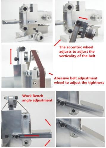 Mini DIY Belt sander Knife Apex Edge Sharpener Polishing Grinding Machine
