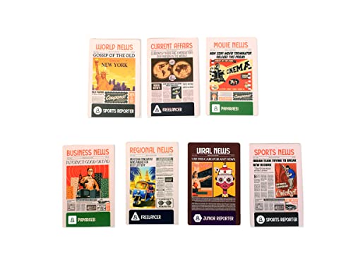 Image of Kheo Games - Samachar - Card Game for 14+, Light Strategy, Fun Game for Adults and Teens