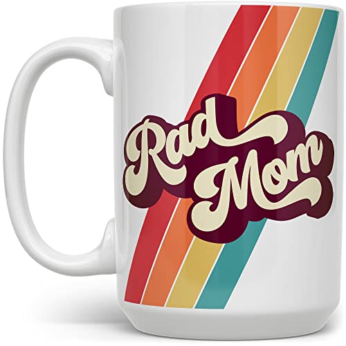 Taza Retro Loftipop Rad Mom 15oz miniatura 1
