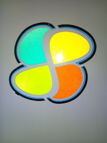 Amazon 新 高齢者マーク2枚セット 非金属部分にも貼れる 剥がせる コレデコレ 反射材使用 サイン マーク 車 バイク