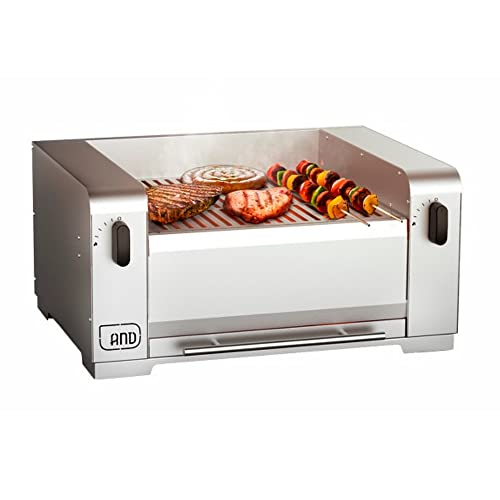 CHURRASQUEIRA PARRILLA INOX GÁS GLP