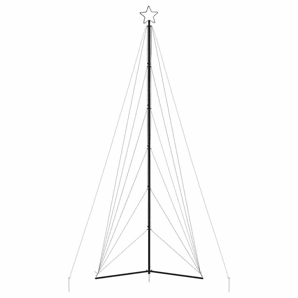Árbol de Navidad LED 861 LEDs blanco cálido 478 cm