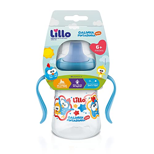 Caneca Aprendizado Galinha Pintadinha 180ml Lillo