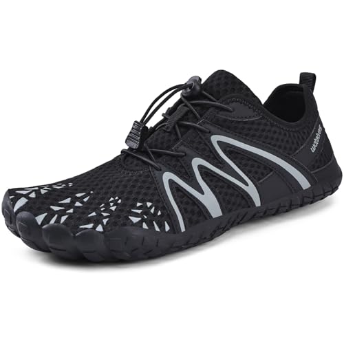 Image of Water Shoes for Men Barefoot Quick-Dry Aqua Sock Outdoor Athletic Sport Shoes for Kayaking, Boating, Hiking, Surfing, Walking