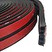 Weather Stripping Door/Window Seal Strip 18 Feet, Self-Adhesive Backing Seals Medium Gap (from 5/32 inch to 9/32 inch), Easy Cut to Size