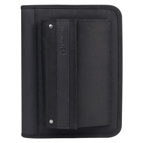 FranklinCovey - Friday Binder - Nylon Zipper Binder (Compact, Black)